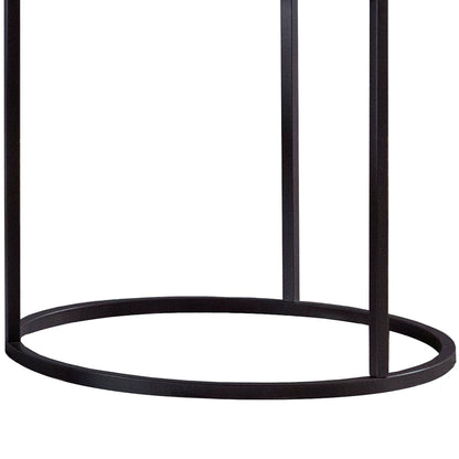 Grey and Gunmetal End Table image 3