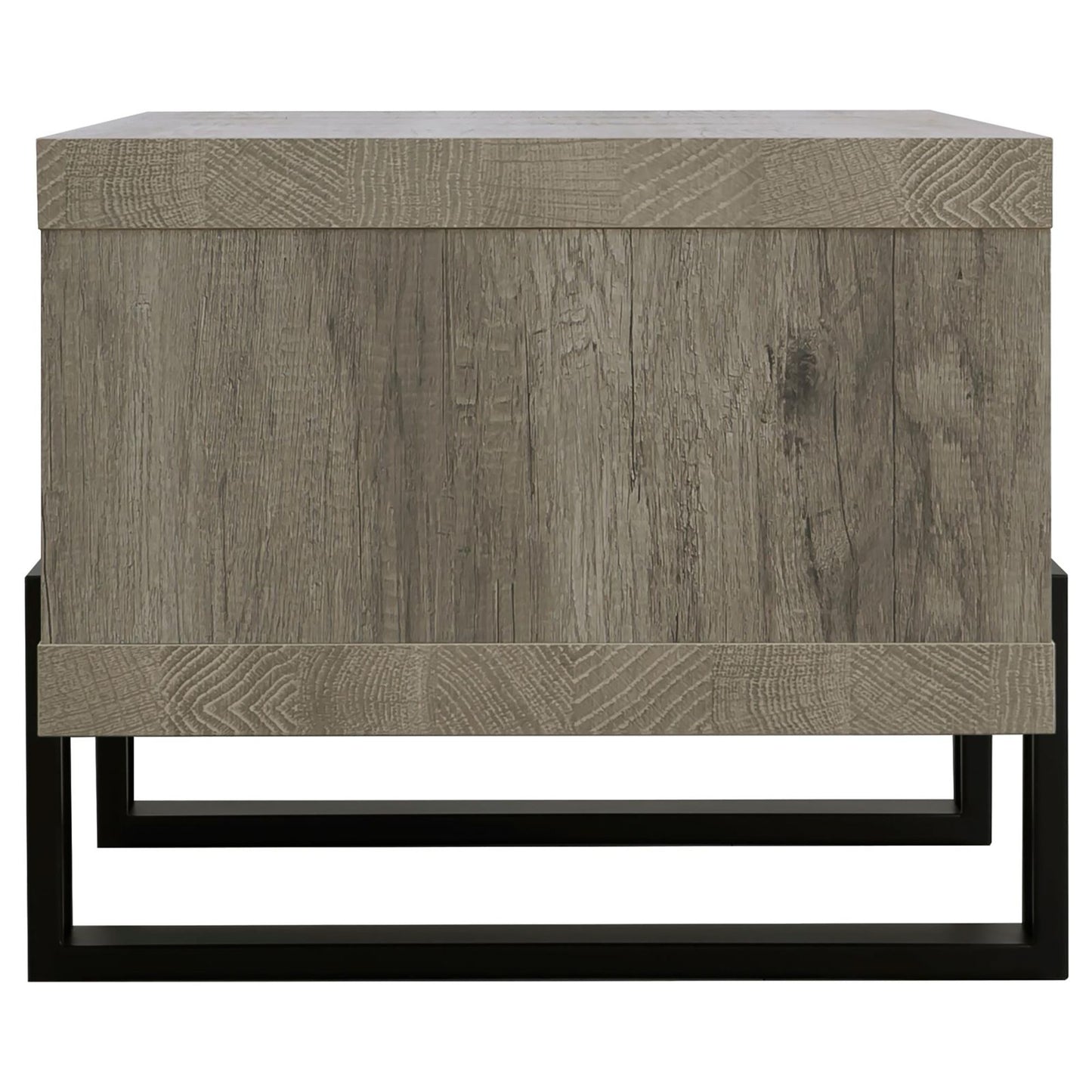 Grey Driftwood 1-shelf Coffee Table image 4