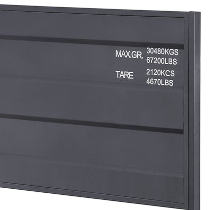 Gunmetal Full Platform Bed image 4
