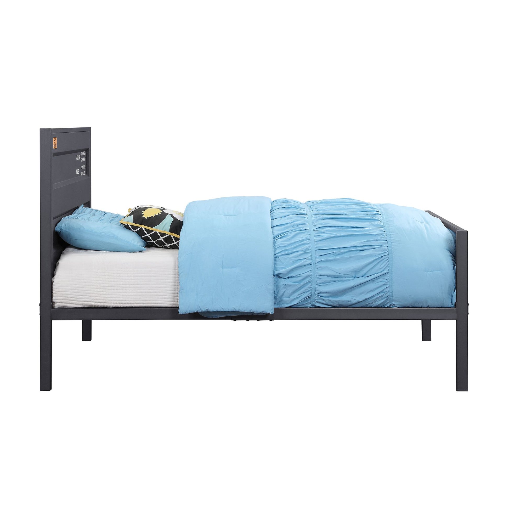 Gunmetal Full Platform Bed image 2