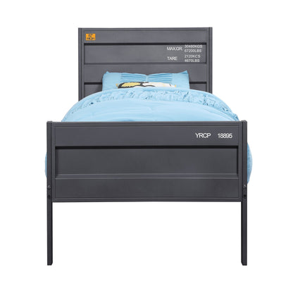 Gunmetal Full Platform Bed image 3