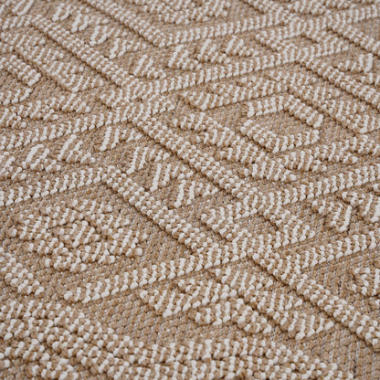 Guros Collection 6X9 Natural / Traditional Indoor / Outdoor Area Rug image 3