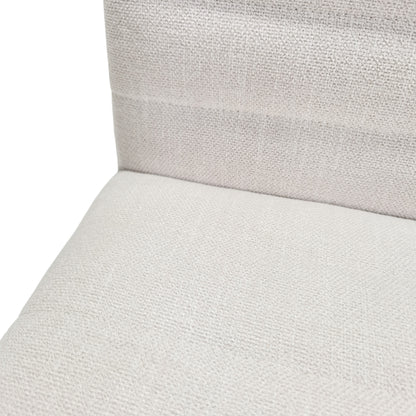 Upholstered Dining Chairs With Rubber Legs (Set of 2),Light Beige image 12