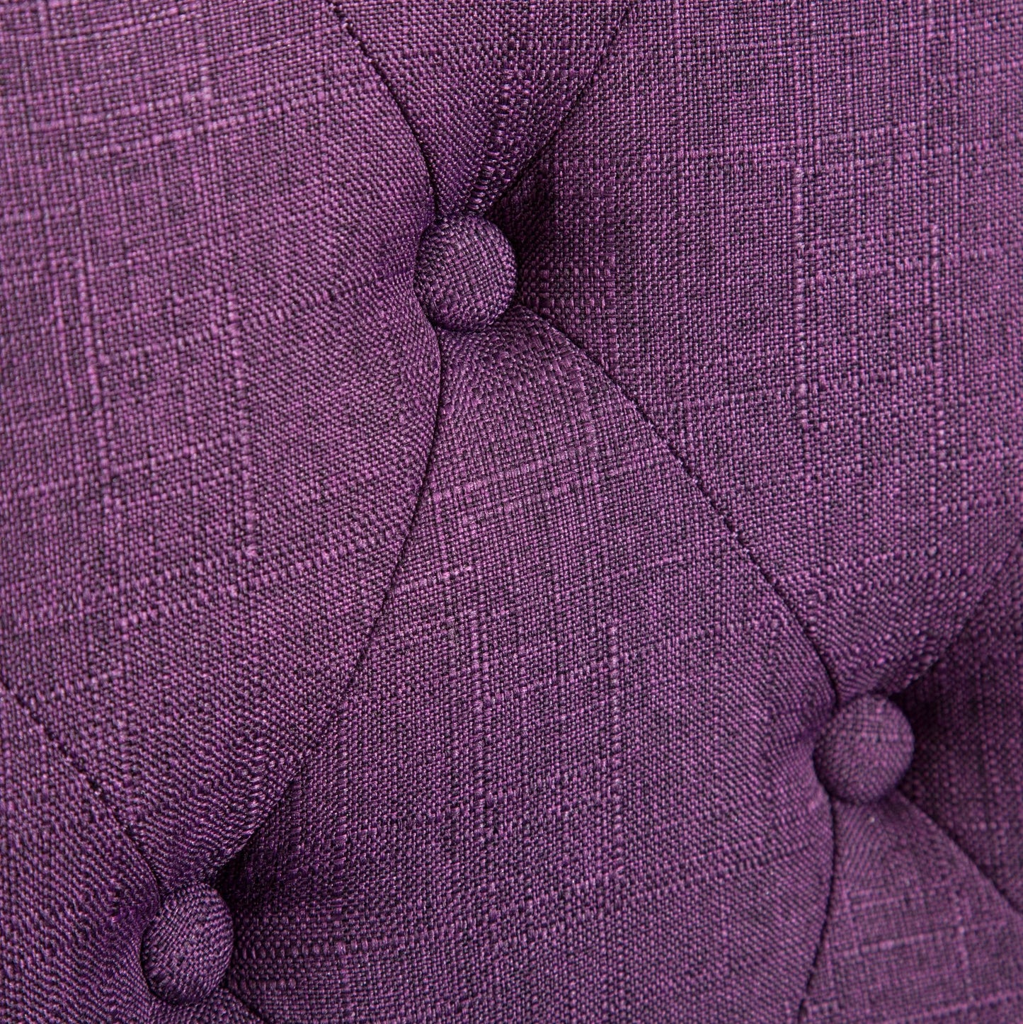 Habit Solid Wood Tufted Parsons Dining Chair, Set of 2, Purple image 4