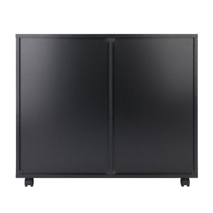Halifax Wide Storage Cabinet; 2-Drawer; Filing Cabinet; Black image 8