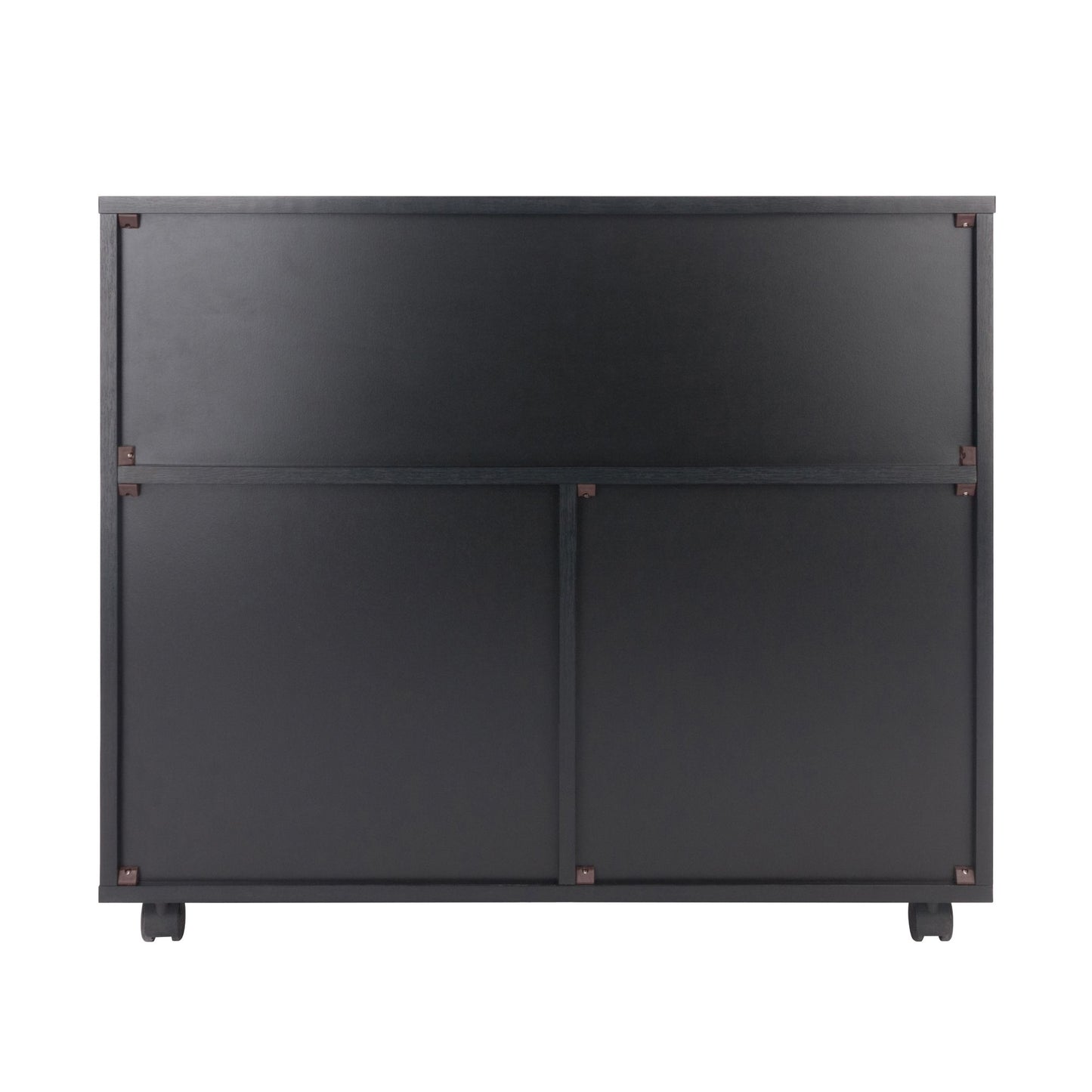 Halifax Wide Storage Cabinet; 3-Small & 2-Wide Drawers; Black image 6
