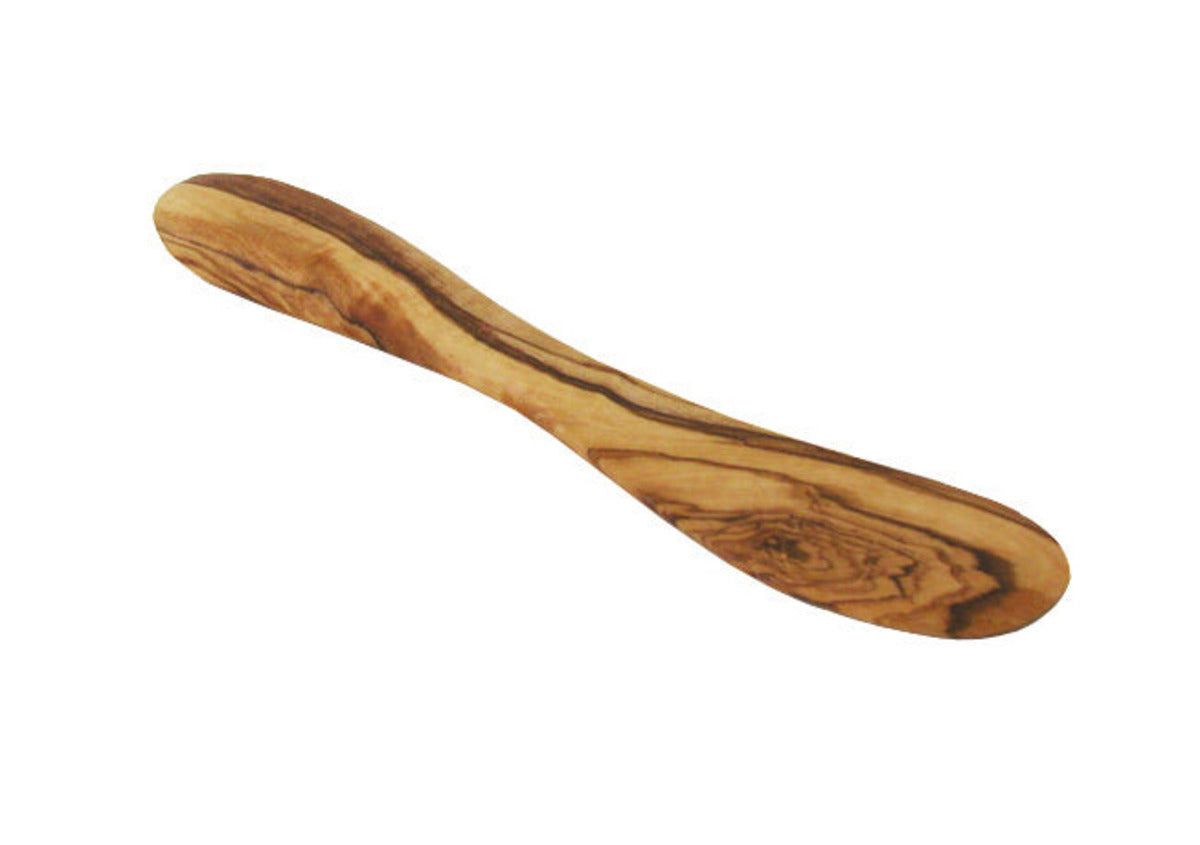 Handcrafted Mediterranean Olive Wood Butter Knife - Premium Natural Wooden Spreader for Butter, Cream Cheese, Jams and D image 7