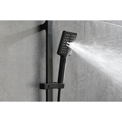 Handheld Shower with 28-Inch Slide Bar and 59-Inch Hose image 13