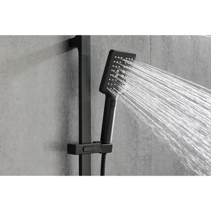Handheld Shower with 28-Inch Slide Bar and 59-Inch Hose image 11