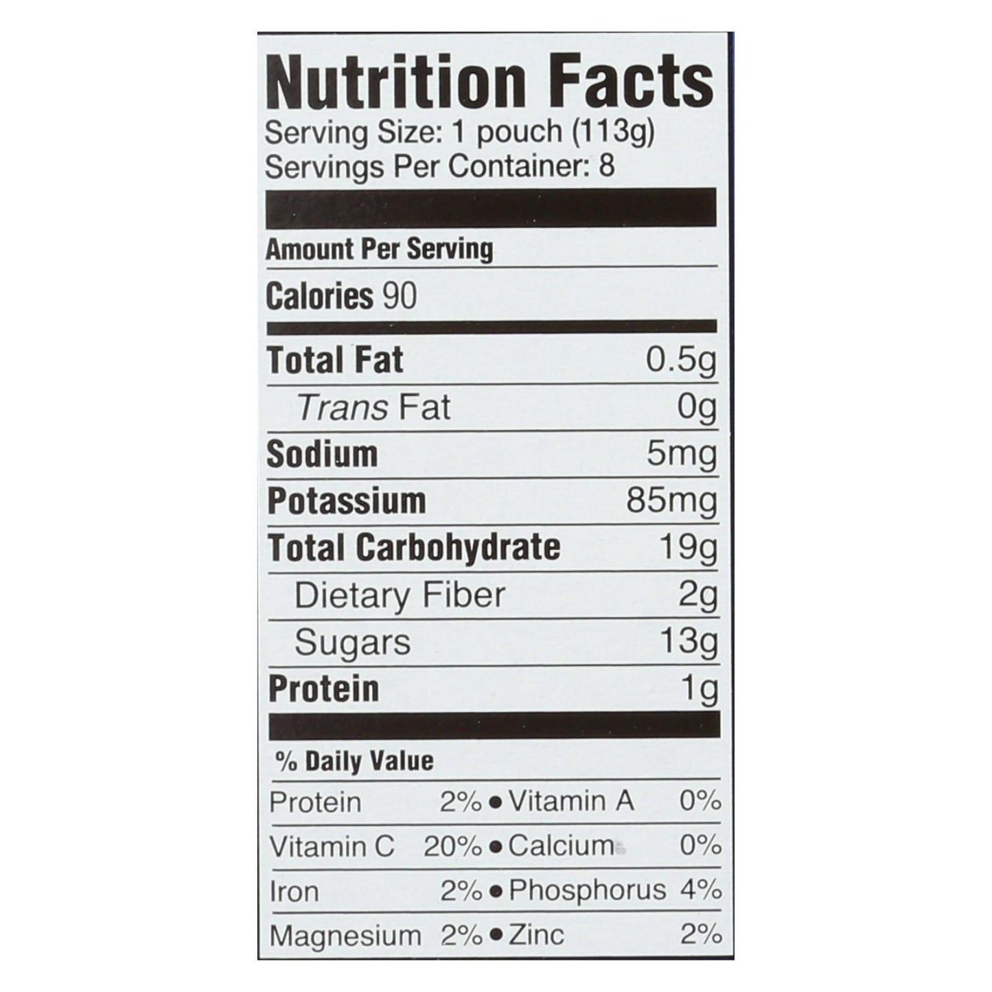 Happy Baby Happy Baby Clearly Crafted - Apple Blueberries And Oats - Case Of 16 - 4 Oz. image 4