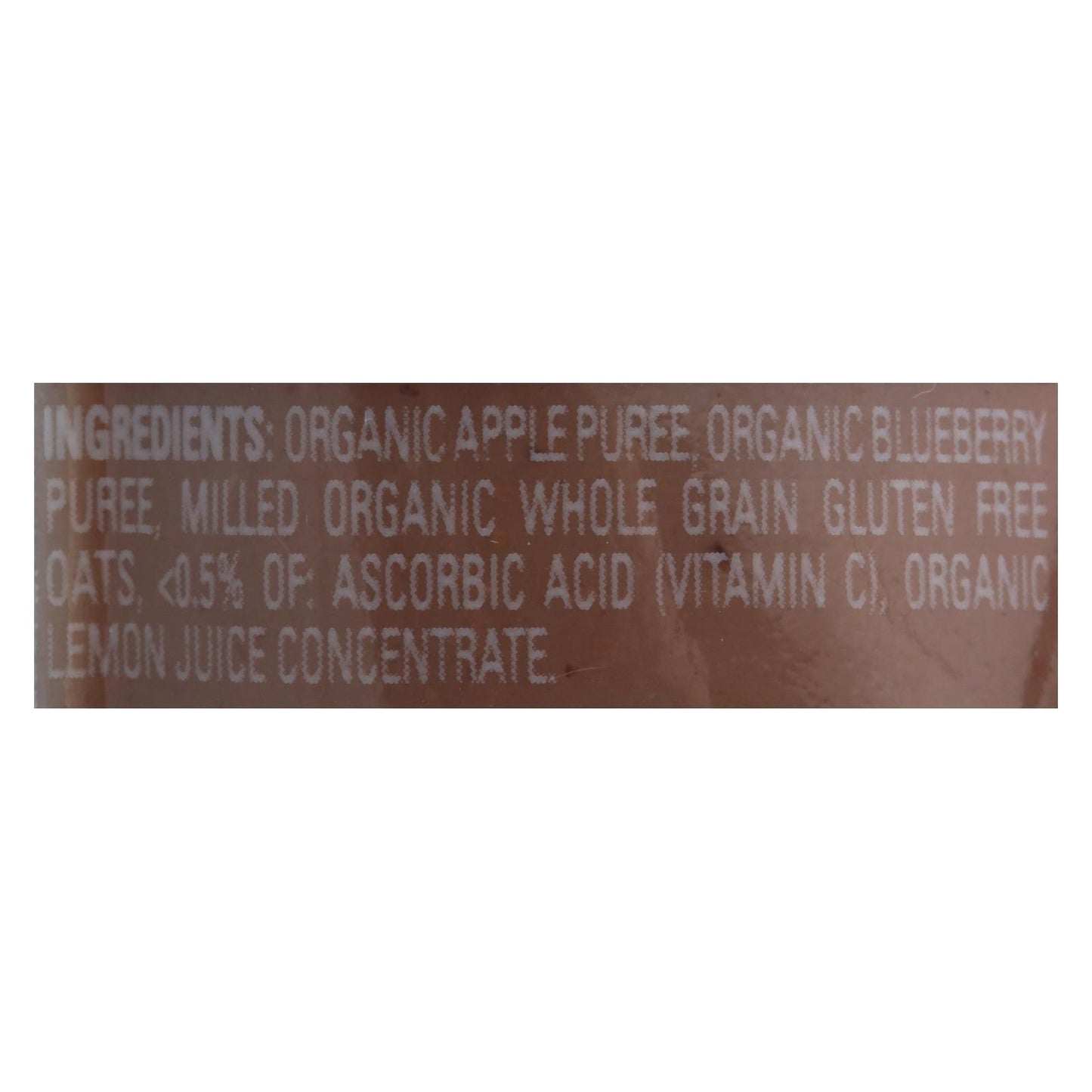 Happy Baby Happy Baby Clearly Crafted - Apple Blueberries And Oats - Case Of 16 - 4 Oz. image 3