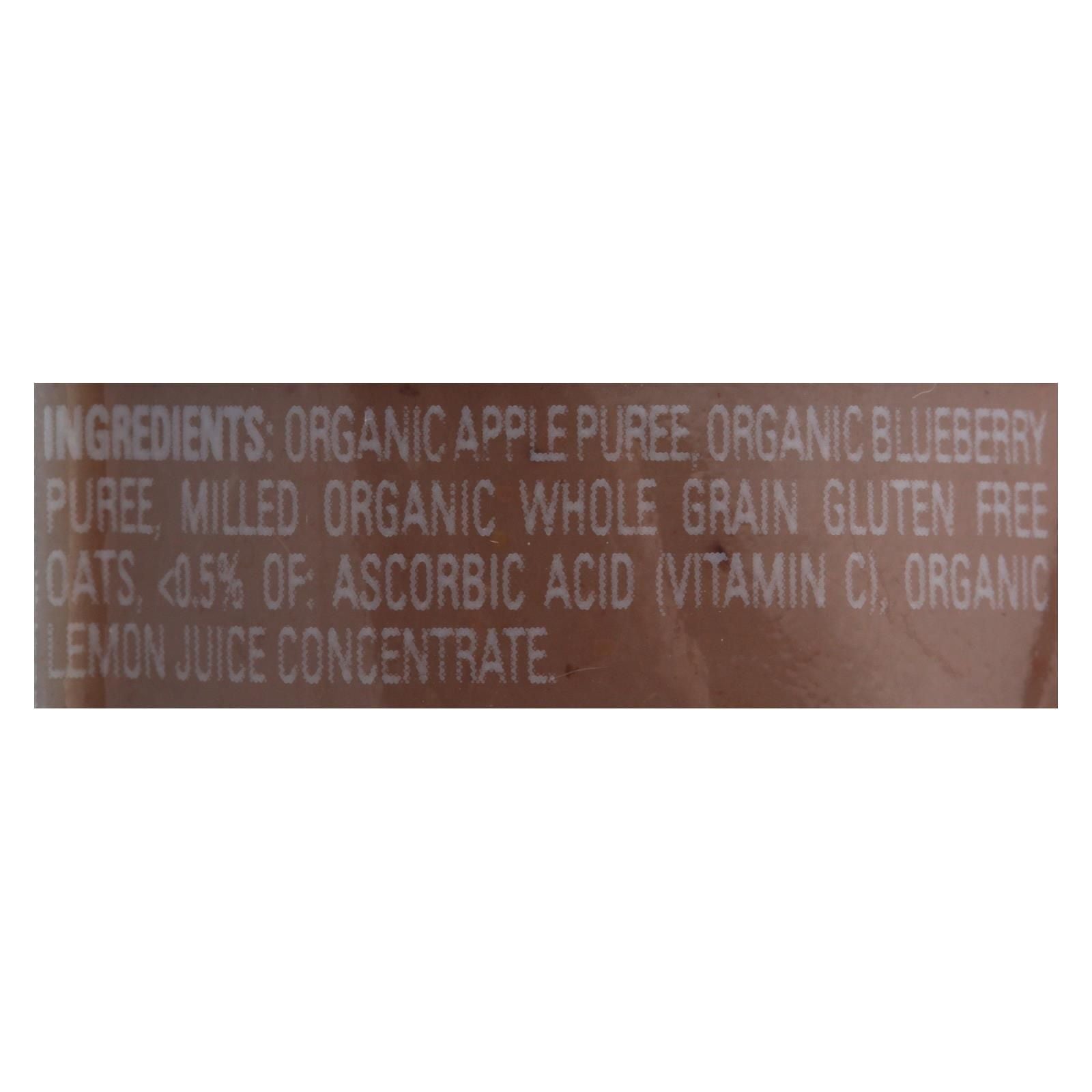 Happy Baby Happy Baby Clearly Crafted - Apple Blueberries And Oats - Case Of 16 - 4 Oz. image 3