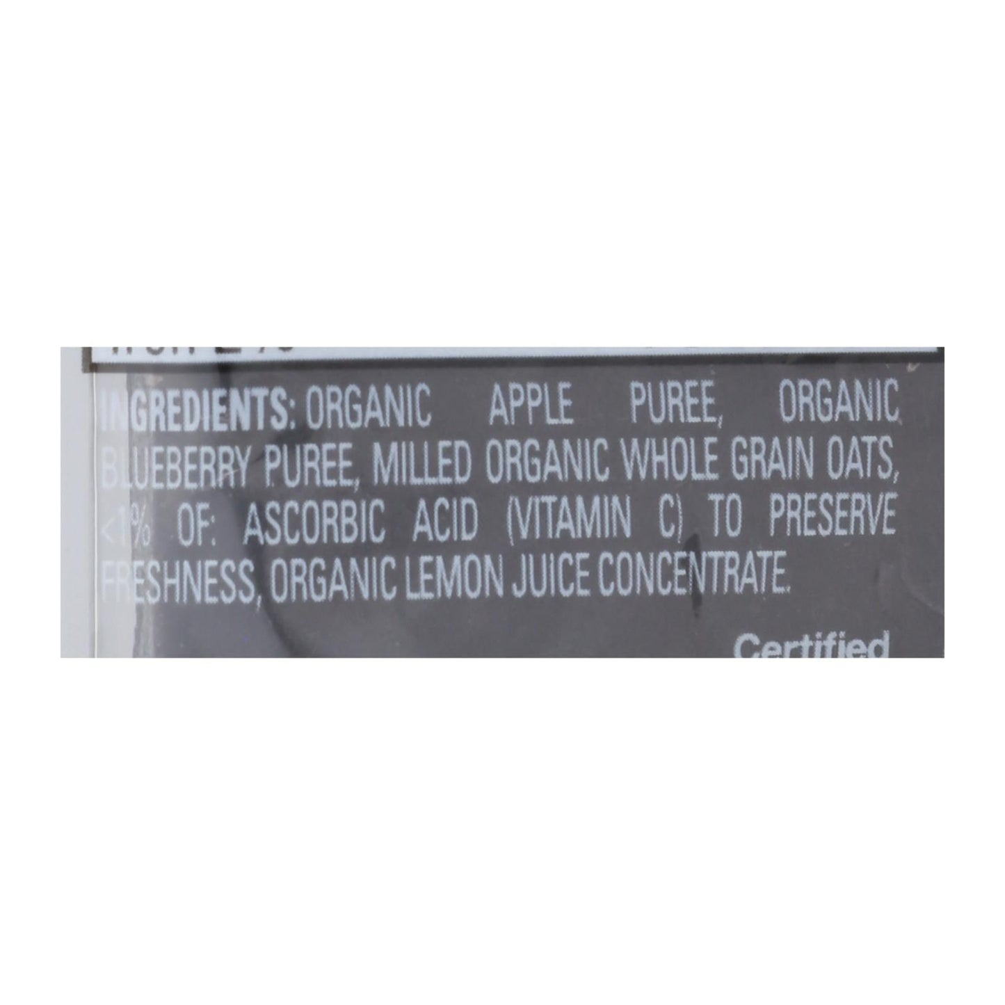 Happy Baby Happy Baby Clearly Crafted - Apple Blueberries And Oats - Case Of 16 - 4 Oz. image 2