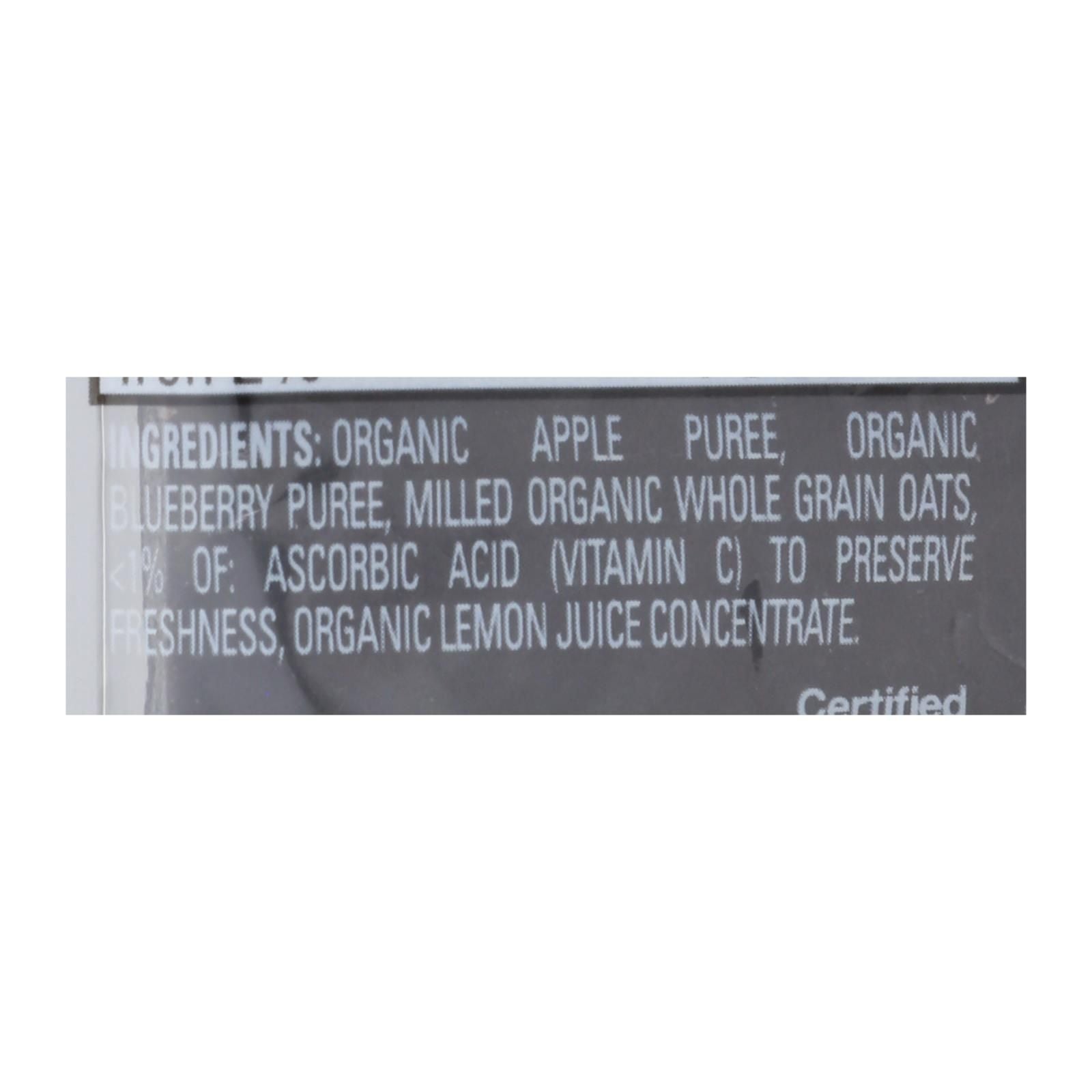 Happy Baby Happy Baby Clearly Crafted - Apple Blueberries And Oats - Case Of 16 - 4 Oz. image 2