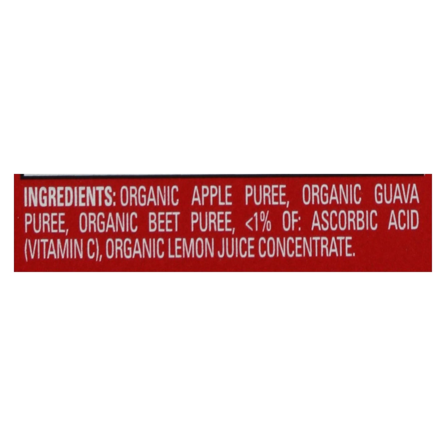 Happy Baby Happy Baby Clearly Crafted - Apples - Guavas And Beets - Case Of 16 - 4 Oz. image 5