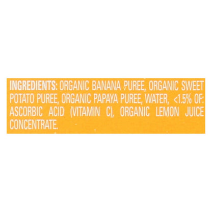 Happy Baby Happy Baby Clearly Crafted - Bananas Sweet Potatoes And Papayas - Case Of 16 - 4 Oz. image 2