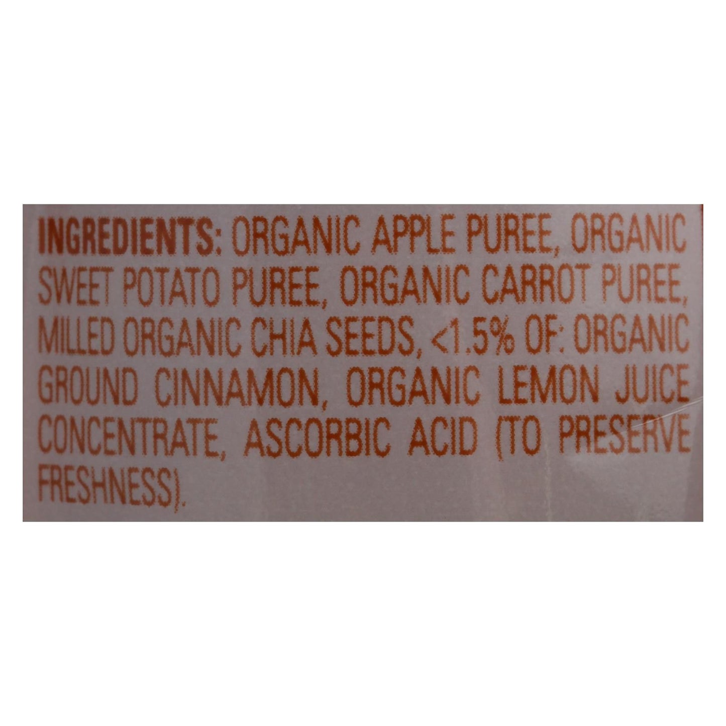 Happy Baby Happytot Organic Superfoods Sweet Potato Apple Carrot And Cinnamon - 4.22 Oz - Case Of 16 image 3
