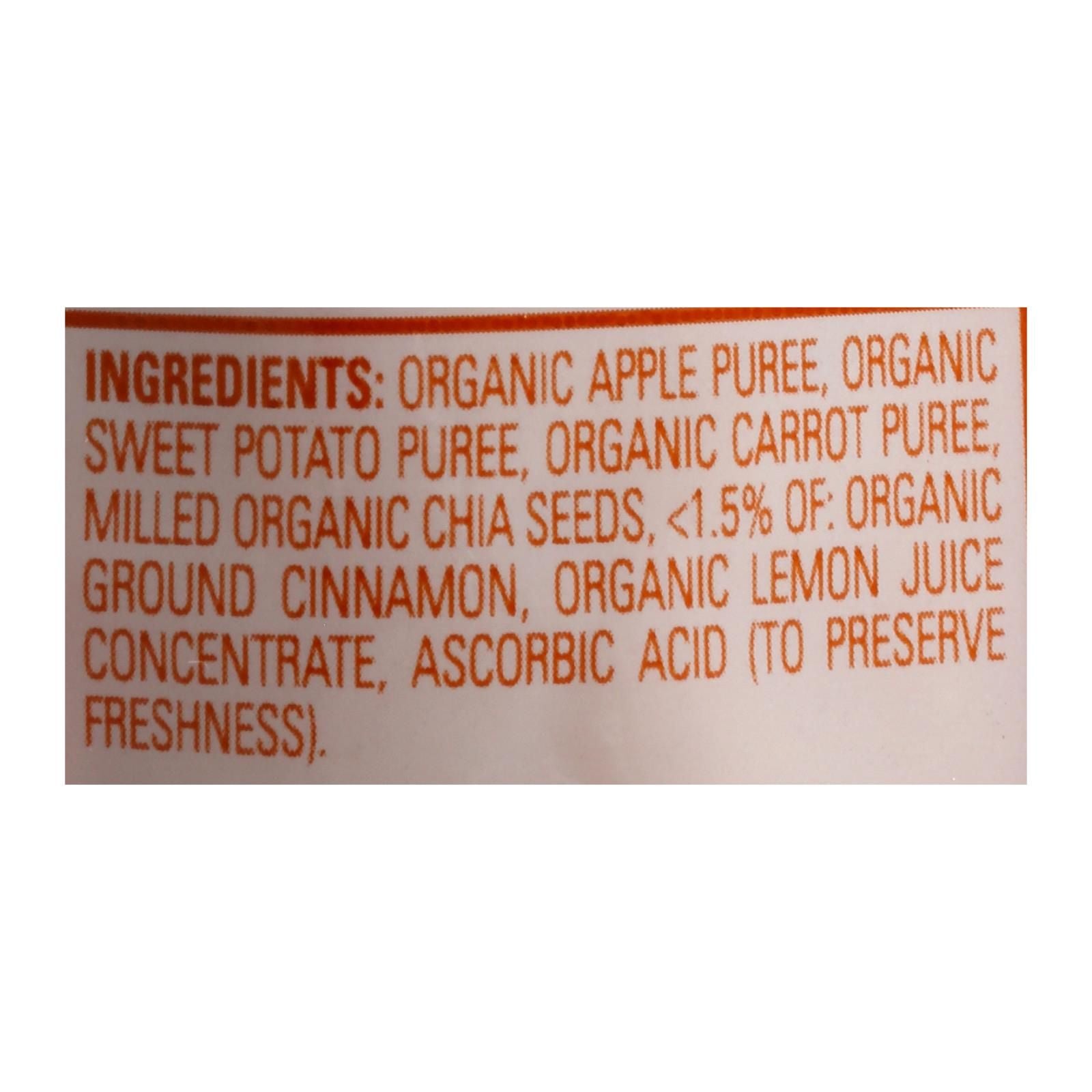 Happy Baby Happytot Organic Superfoods Sweet Potato Apple Carrot And Cinnamon - 4.22 Oz - Case Of 16 image 5