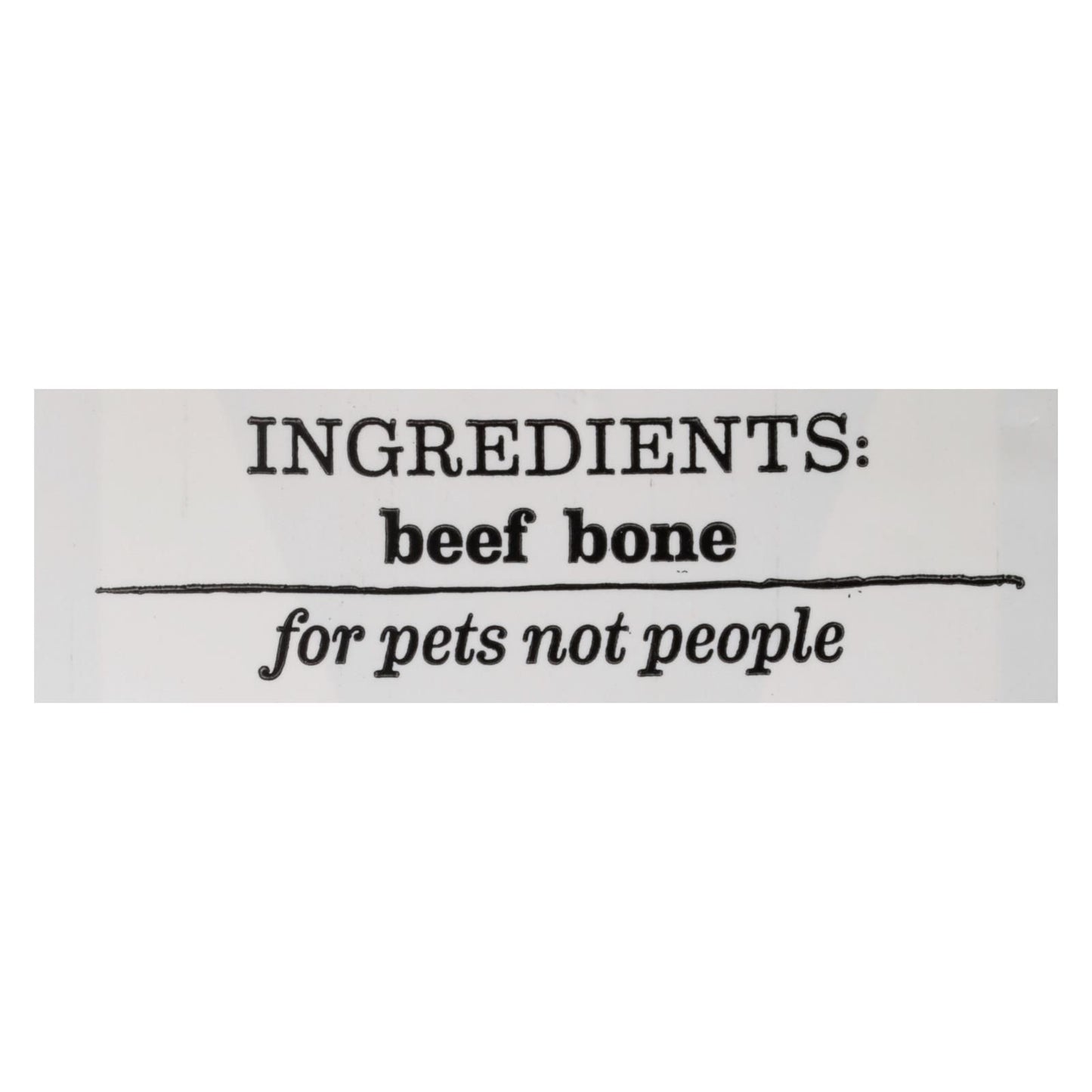 Happy N Healthy Pet - Dog Bone Beef Medium - Case Of 6 - 1 Ct image 2