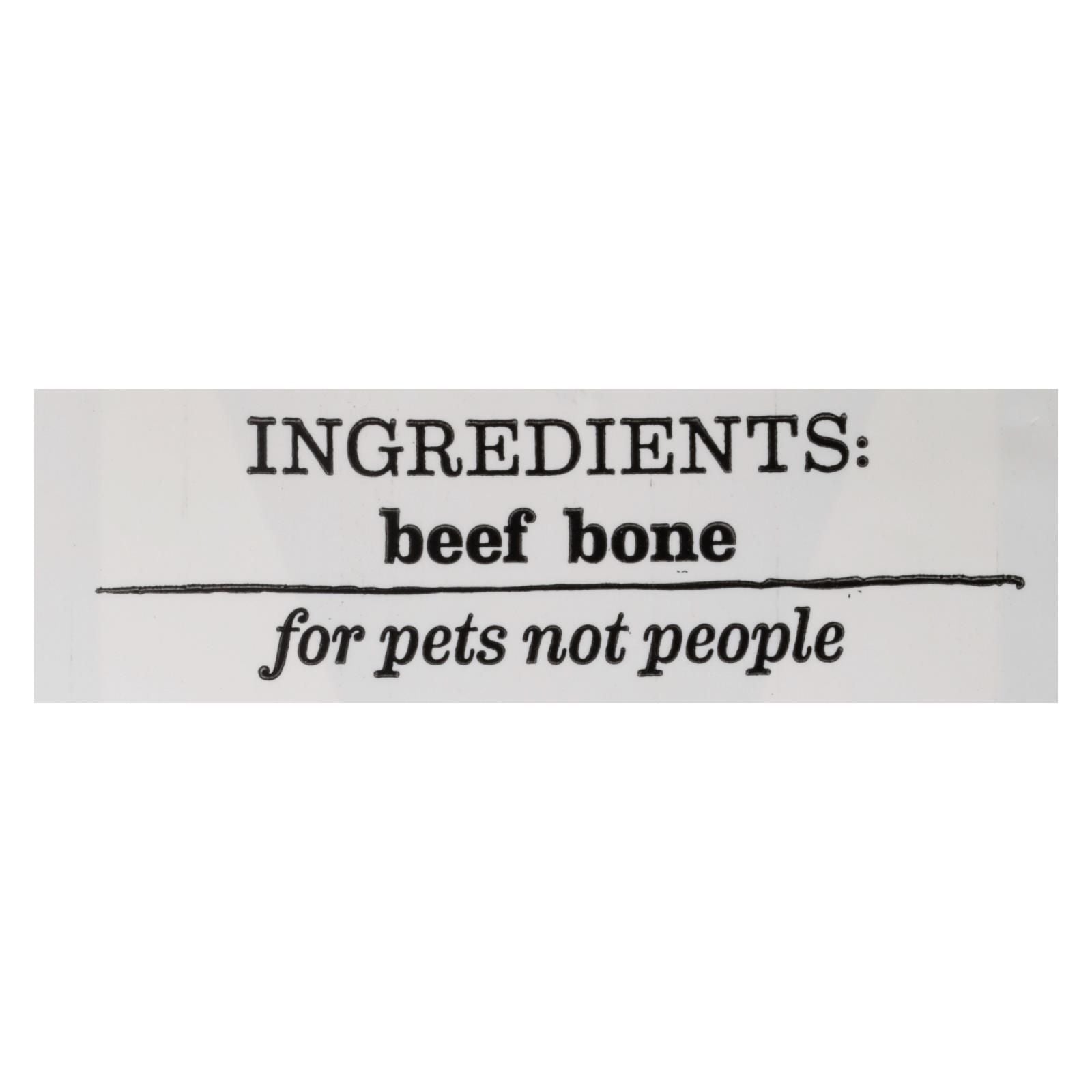 Happy N Healthy Pet - Dog Bone Beef Medium - Case Of 6 - 1 Ct image 2