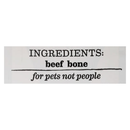 Happy N Healthy Pet - Dog Bone Beef Medium - Case Of 6 - 1 Ct image 2