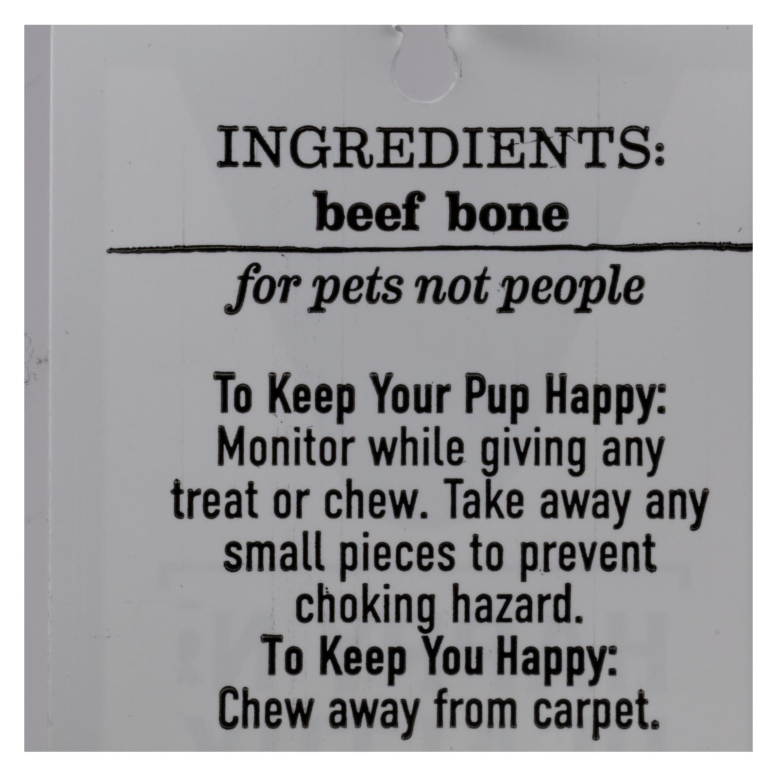 Happy N Healthy Pet - Dog Bone Beef Rib - Case Of 12 - 1 Ct image 3