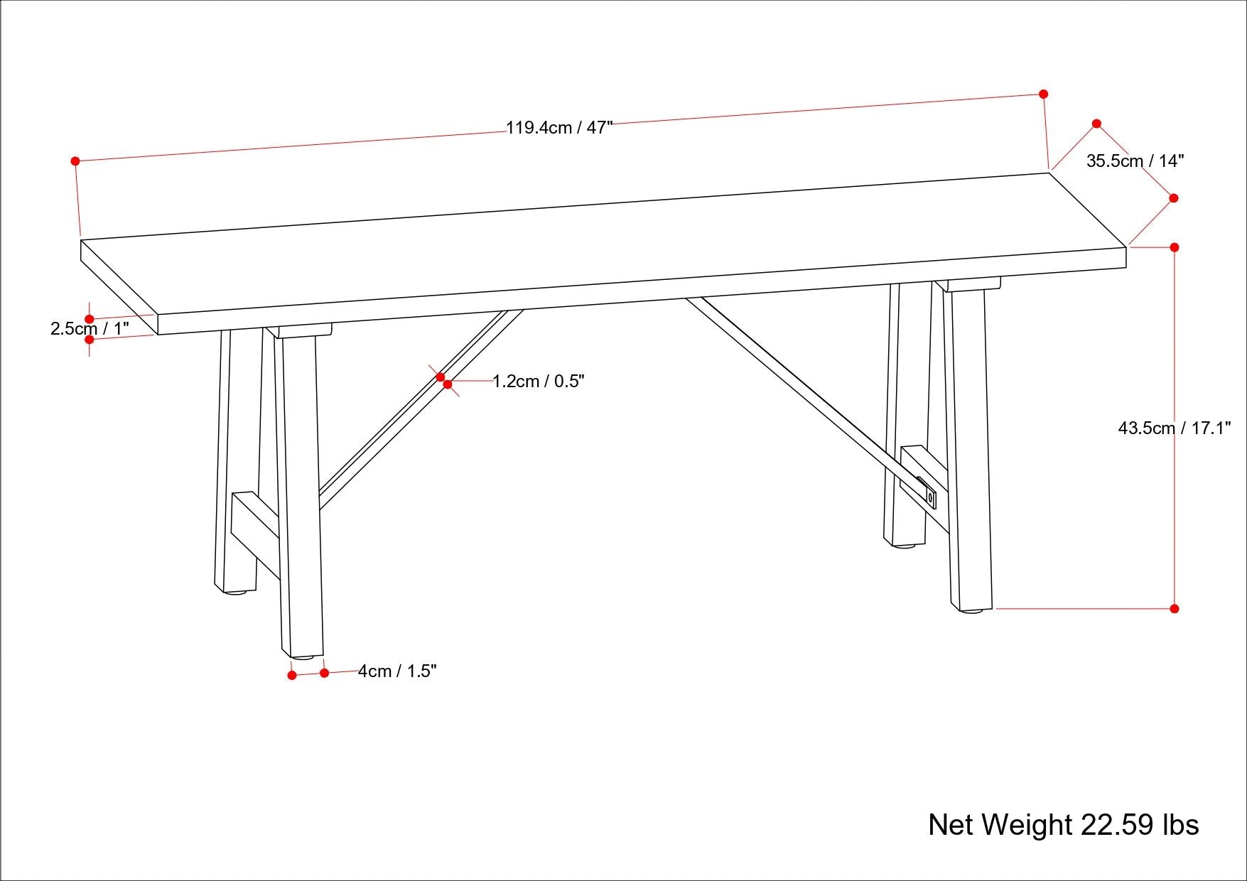 Harvey - Bench - Natural image 9