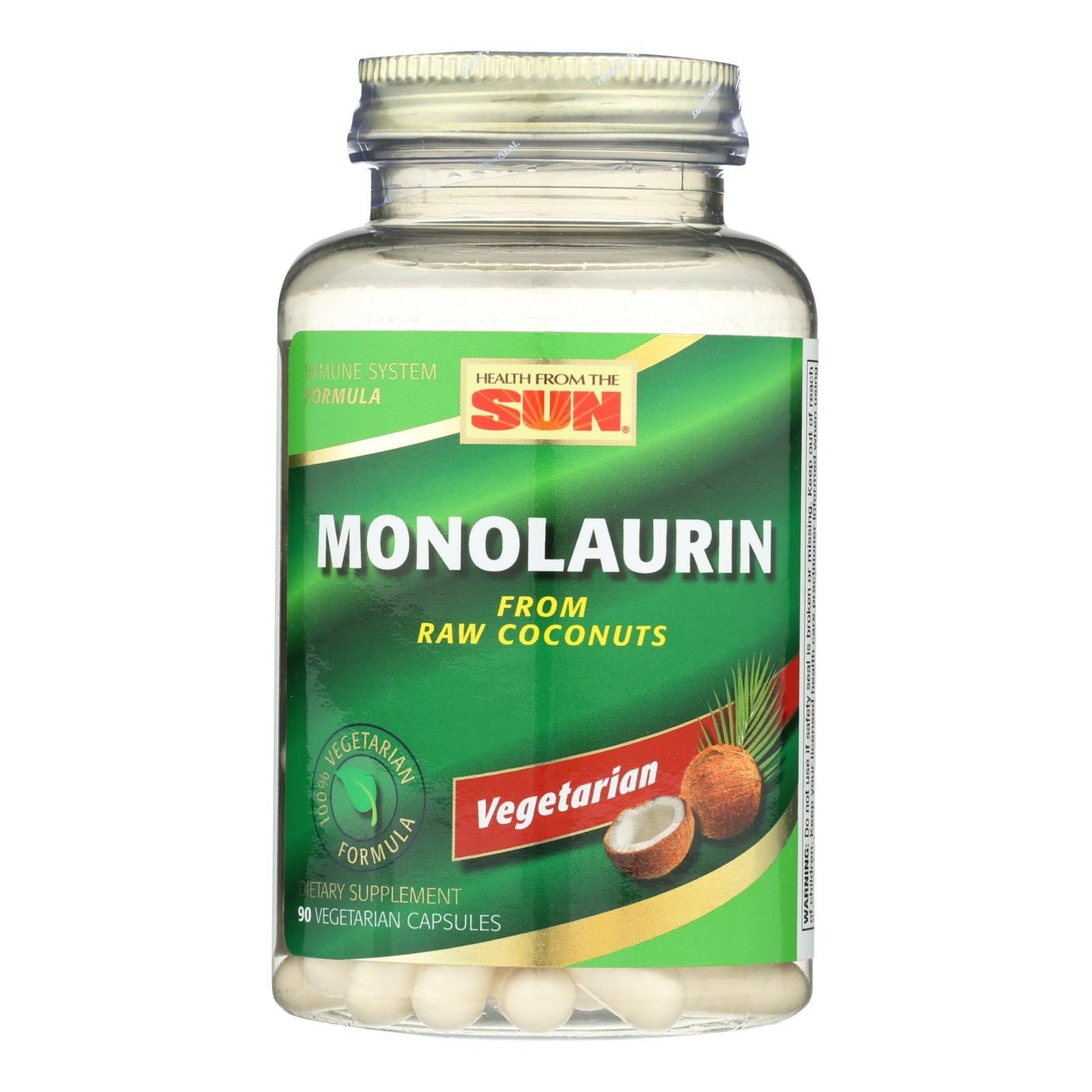 Health From The Sun Monolaurin - 1 Each - 90 Vcap image 2