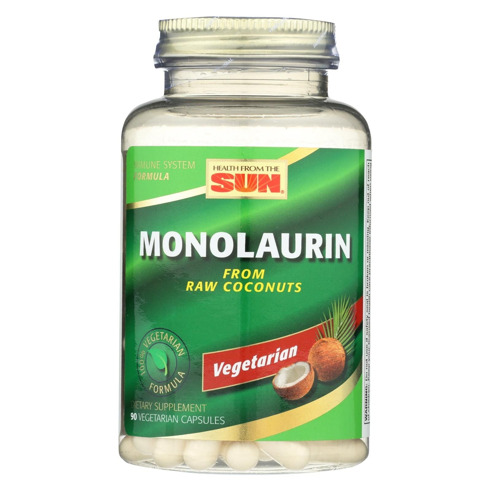 Health From The Sun Monolaurin - 1 Each - 90 Vcap image 1