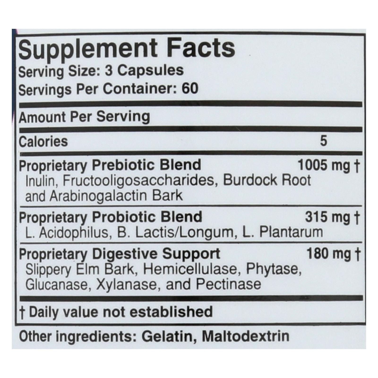 Health Plus - Prebiotic Formula - Colon Cleanse Max - 180 Capsules image 2