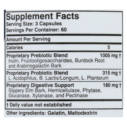 Health Plus - Prebiotic Formula - Colon Cleanse Max - 180 Capsules image 2