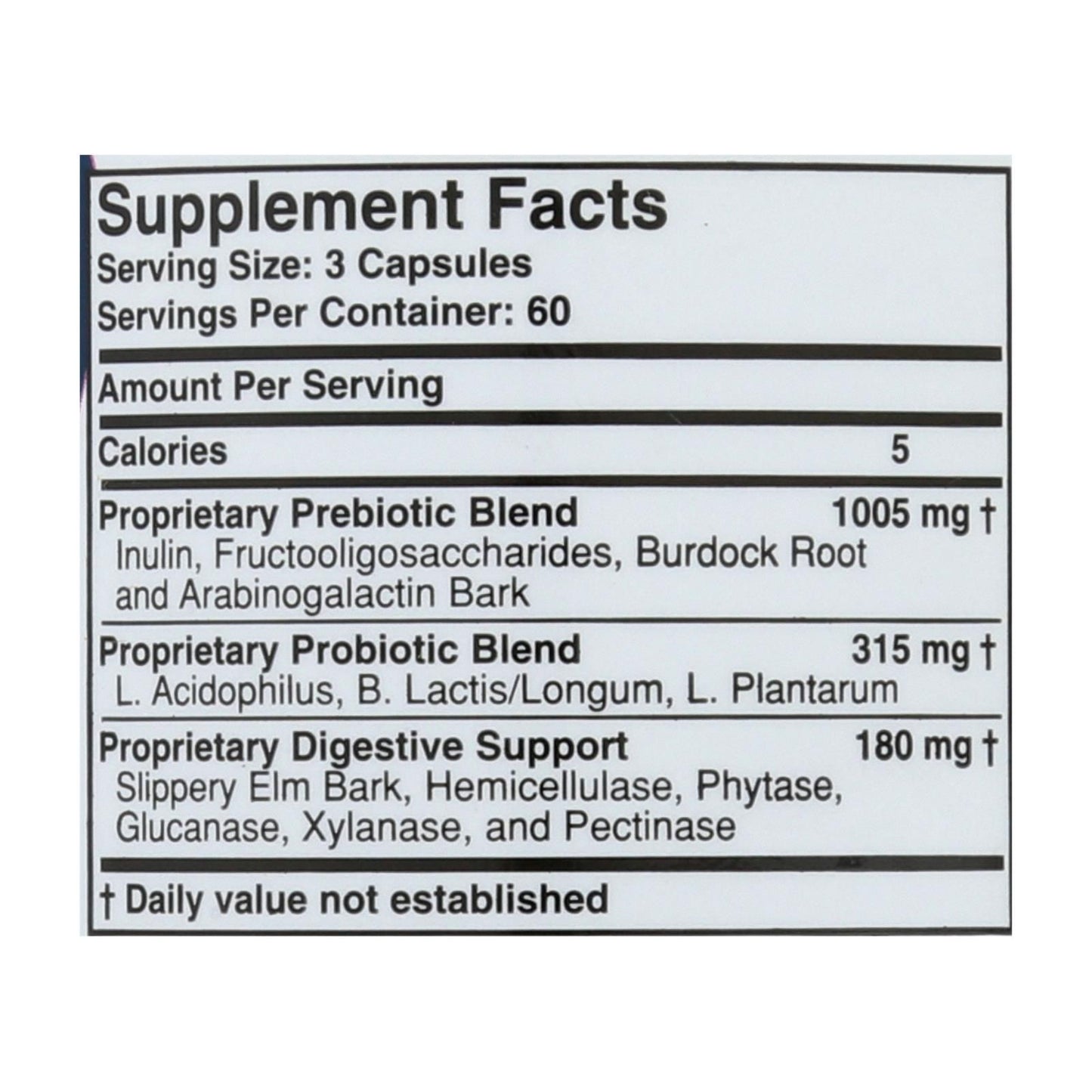 Health Plus - Prebiotic Formula - Colon Cleanse Max - 180 Capsules image 3