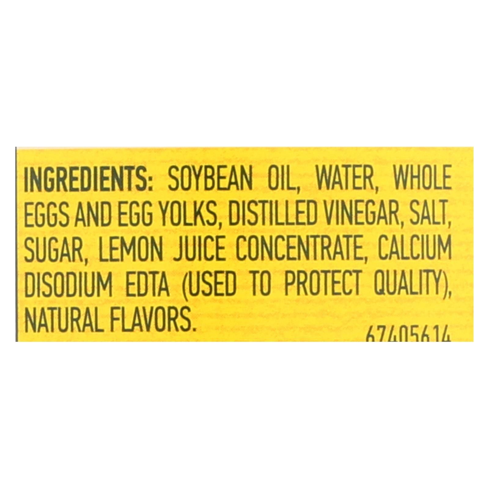 Hellmann's Real Mayonnaise - Case Of 15 - 30 Oz image 2