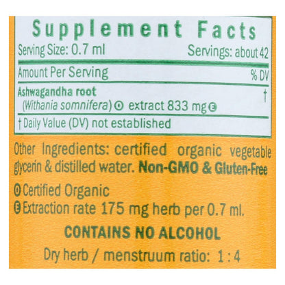Herb Pharm - Ashwagandha Glycerite - 1 Each-1 Oz image 3