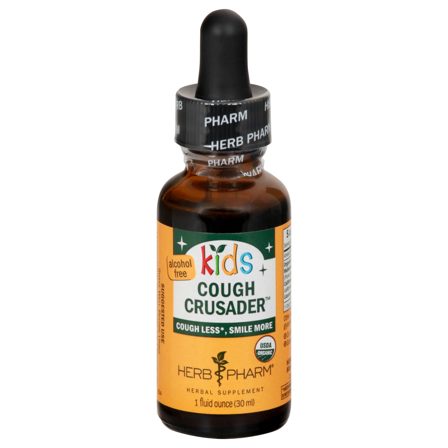 Herb Pharm - Kids Cough Crusader - 1 Each-1 Fz image 1