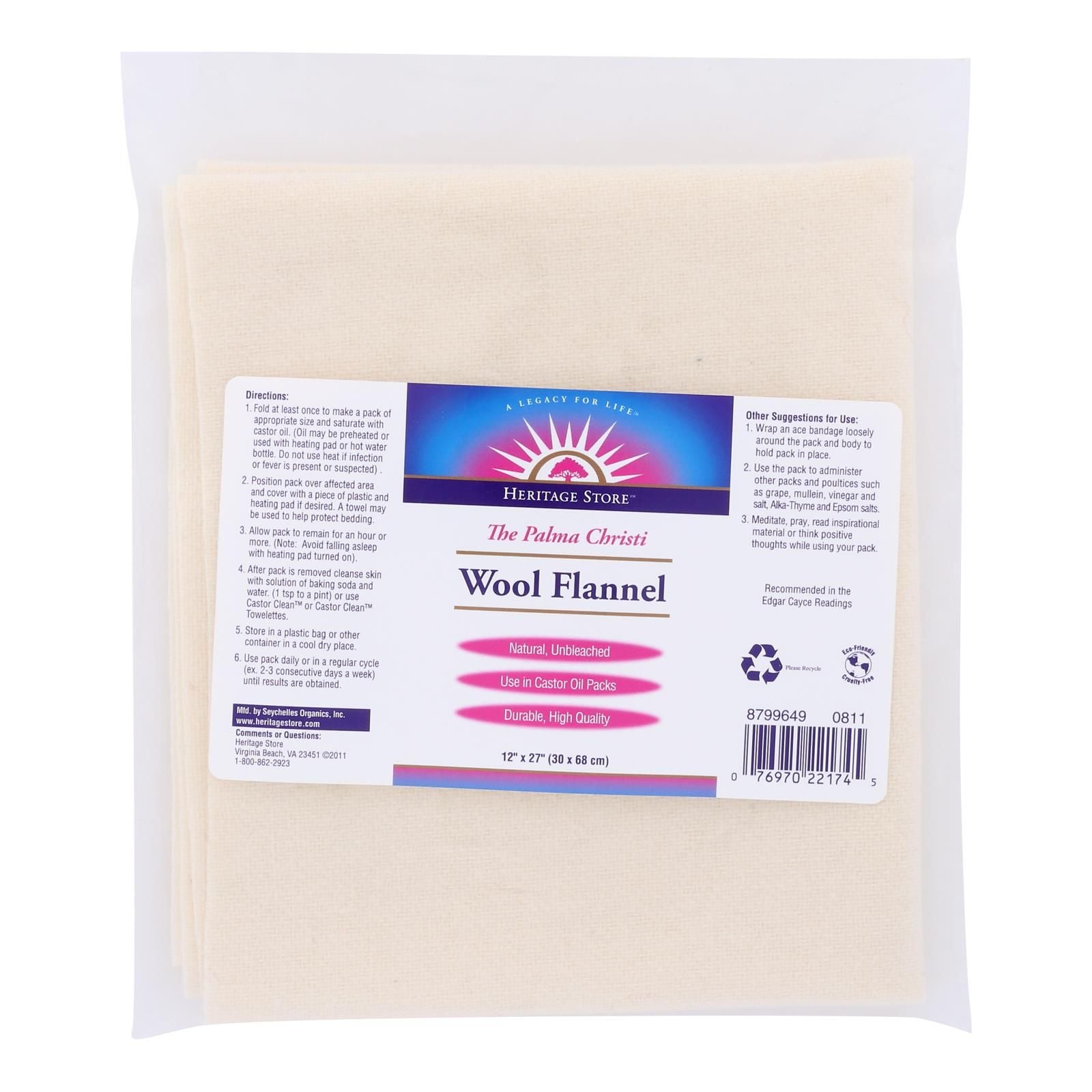 Heritage Products Wool Flannel Cloth image 1