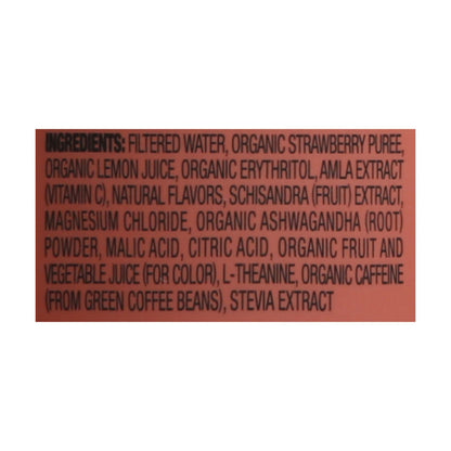 Heywell - Sparkling Energy Fcus Strwb Lm - Case Of 12-12 Fz image 3