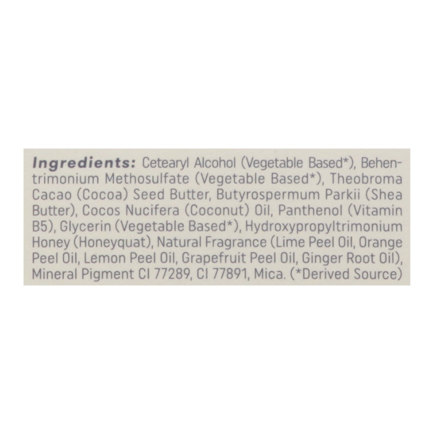 Hibar Inc - Conditioner Solid Maintain - 1 Each -2.7 Oz image 2