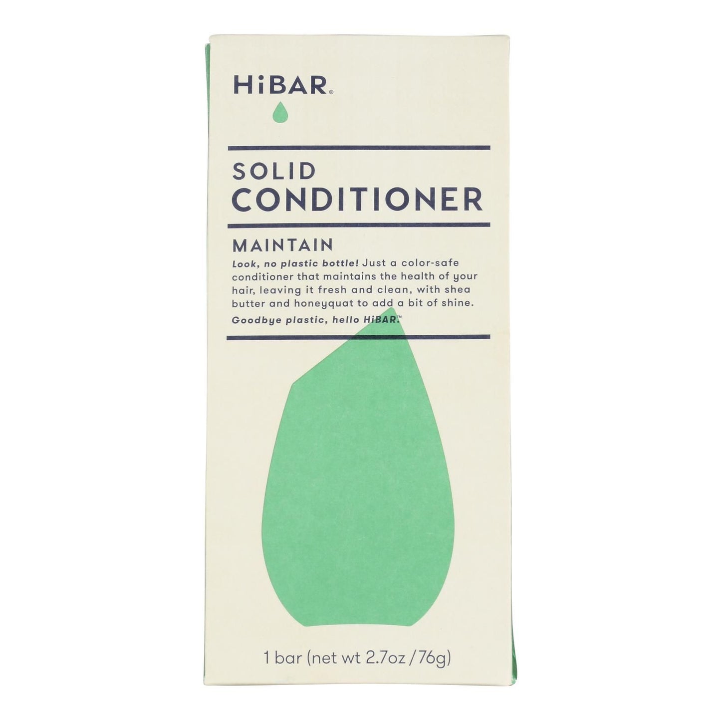 Hibar Inc - Conditioner Solid Maintain - 1 Each -2.7 Oz image 1