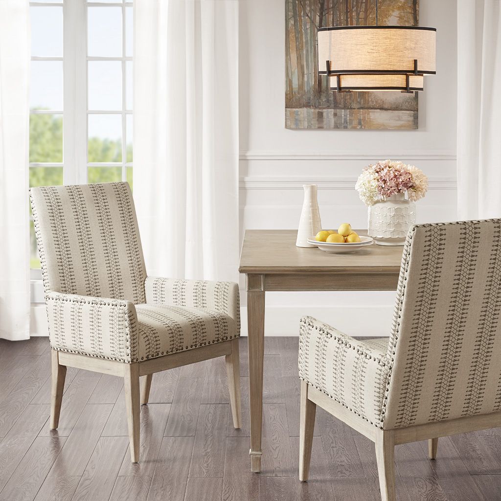 High Back Dining Armchair (Set of 2) image 1