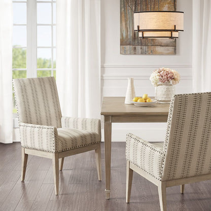 High Back Dining Armchair (Set of 2) image 1