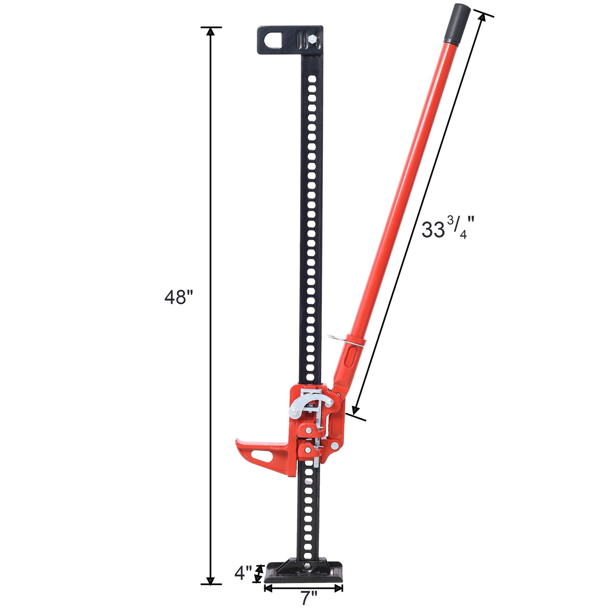 High Lift Farm Jack, 48" Utility Farm Jack, 7000 lbs Capacity Ratcheting Off Road Utility Jack, Heavy-Duty Farm Jack for image 8