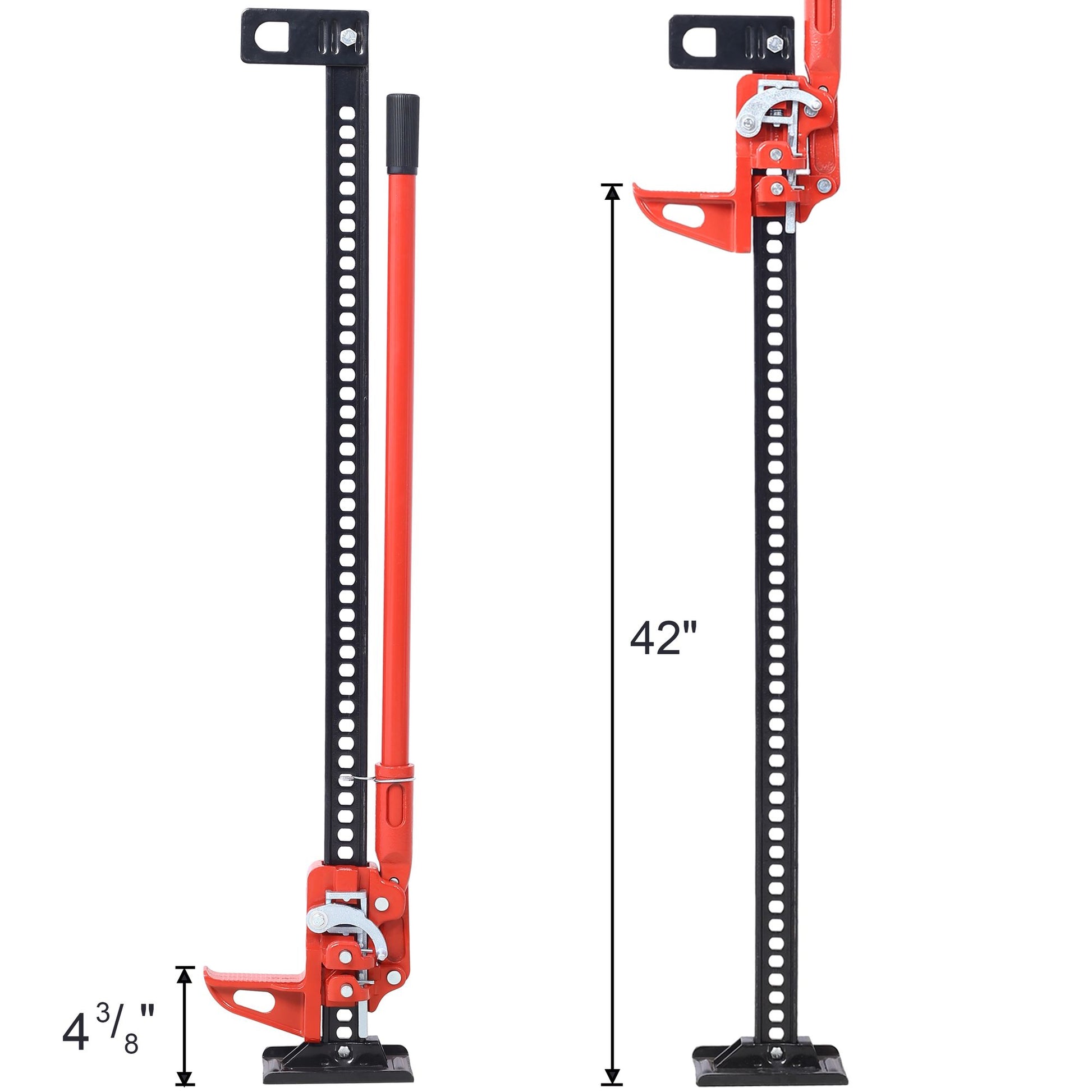 High Lift Farm Jack, 48" Utility Farm Jack, 7000 lbs Capacity Ratcheting Off Road Utility Jack, Heavy-Duty Farm Jack for image 7