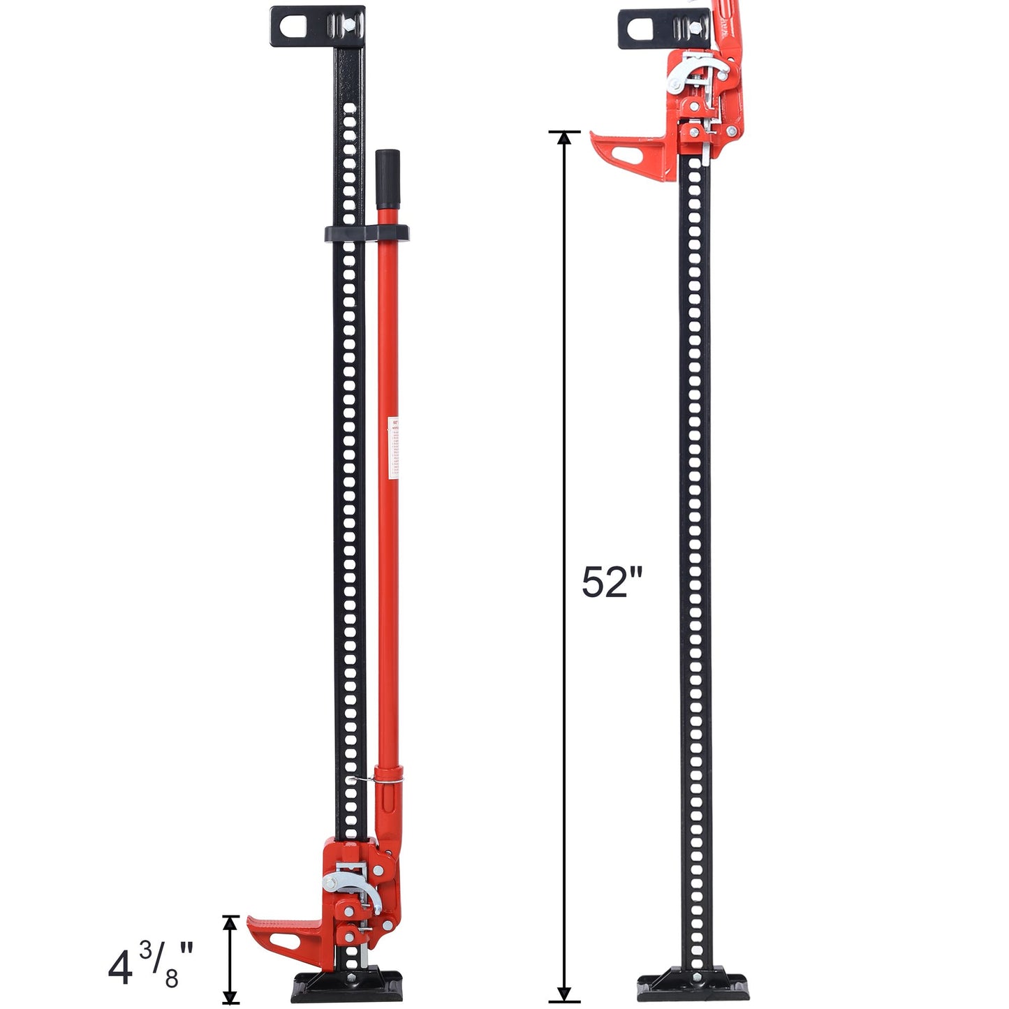High Lift Farm Jack,60" Utility Farm Jack, 7000 lbs Capacity Ratcheting Off Road Utility Jack, Heavy-Duty Farm Jack for  image 9