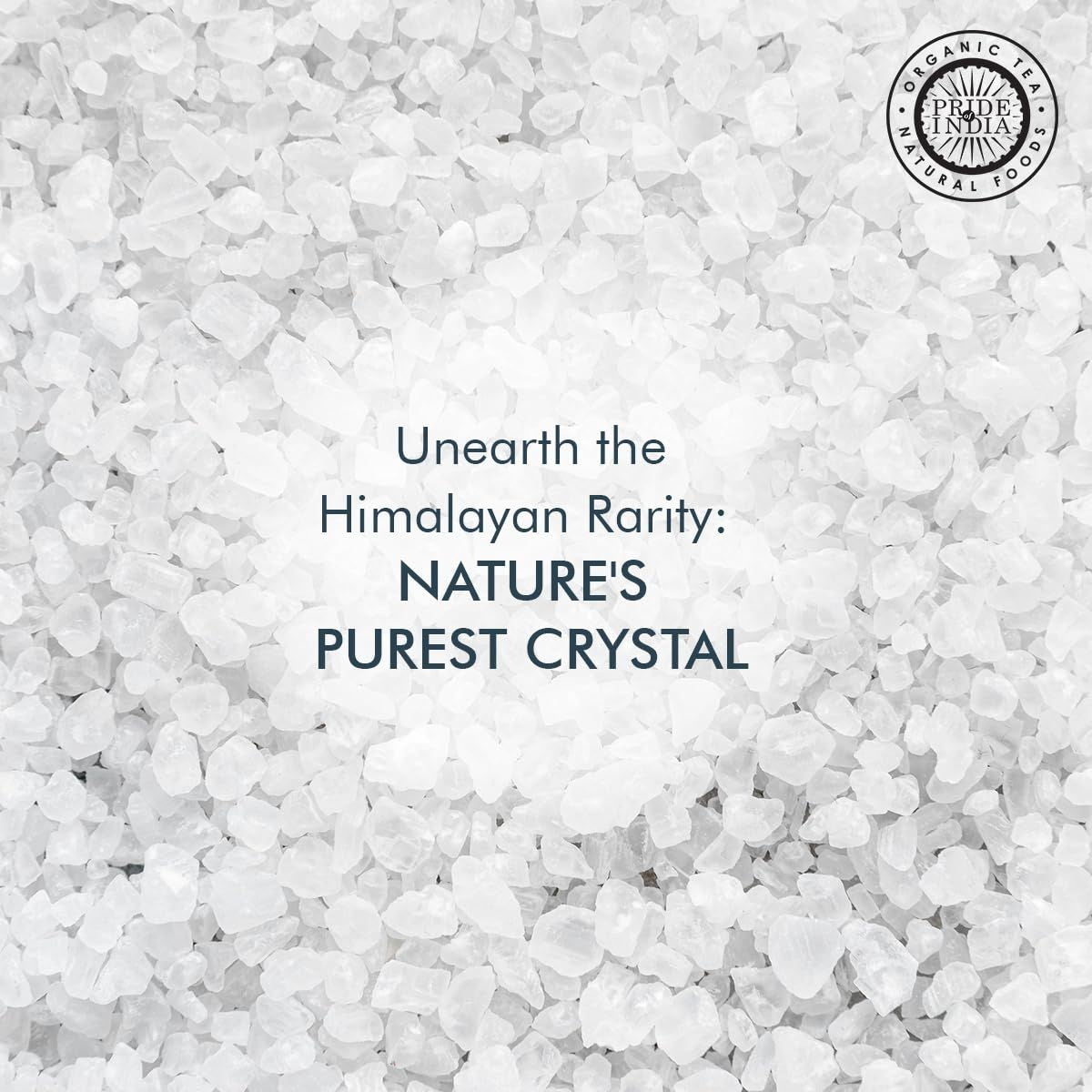 Himalayan White Salt by Pride Of India - 1lb - Rarest & Enriched W/84+ Natural Minerals- Low Sodium- Mineral Rich Nutrit image 13