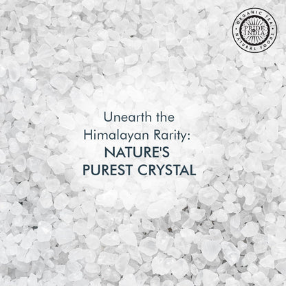 Himalayan White Salt by Pride Of India - 1lb - Rarest & Enriched W/84+ Natural Minerals- Low Sodium- Mineral Rich Nutrit image 13