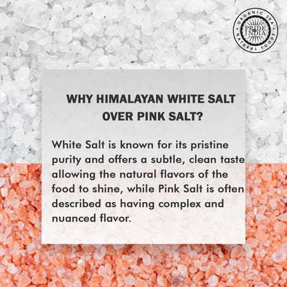 Himalayan White Salt by Pride Of India - 1lb - Rarest & Enriched W/84+ Natural Minerals- Low Sodium- Mineral Rich Nutrit image 11