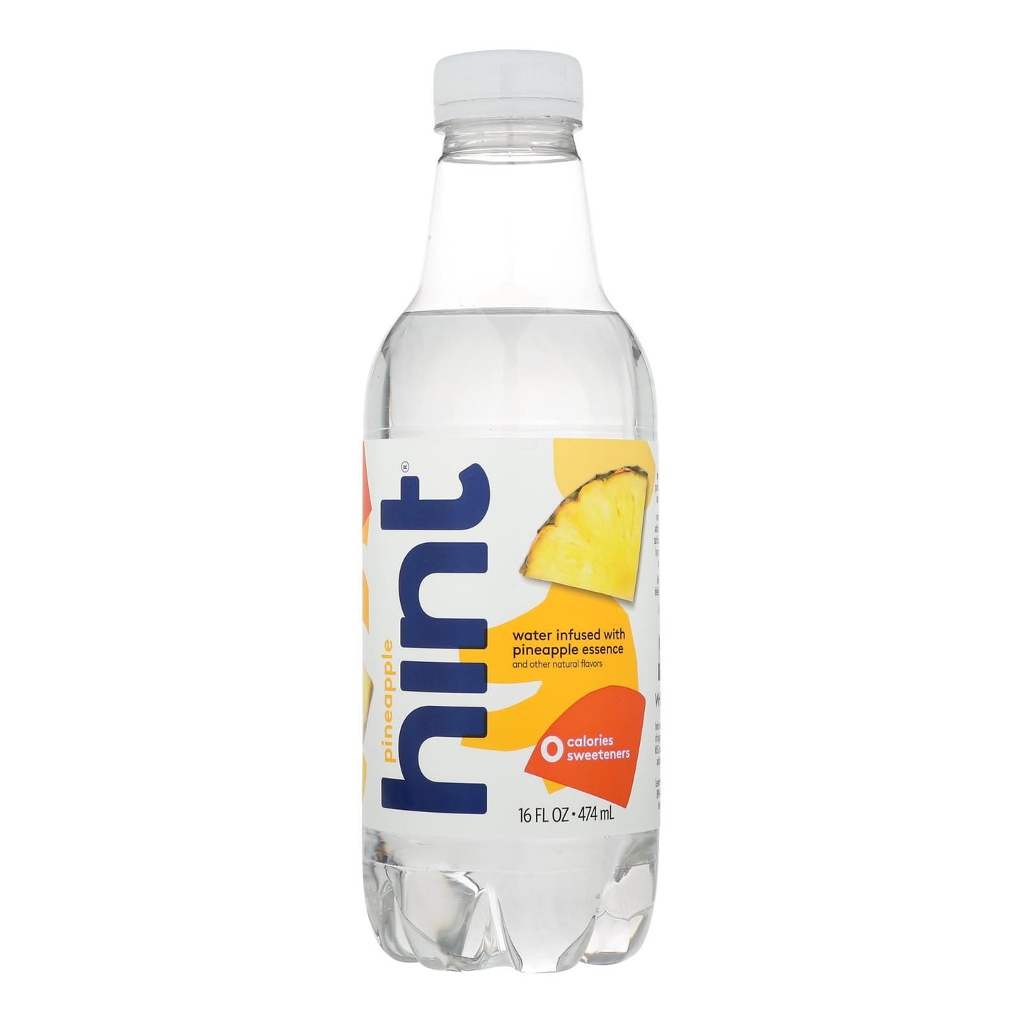 Hint Pineapple Water - Pineapple Unsweetened - Case Of 12 - 16 Fl Oz. image 1