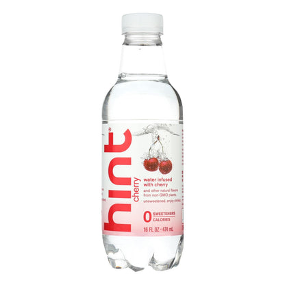 Hint Water - Cherry - Case Of 12 - 16 Fl Oz image 1