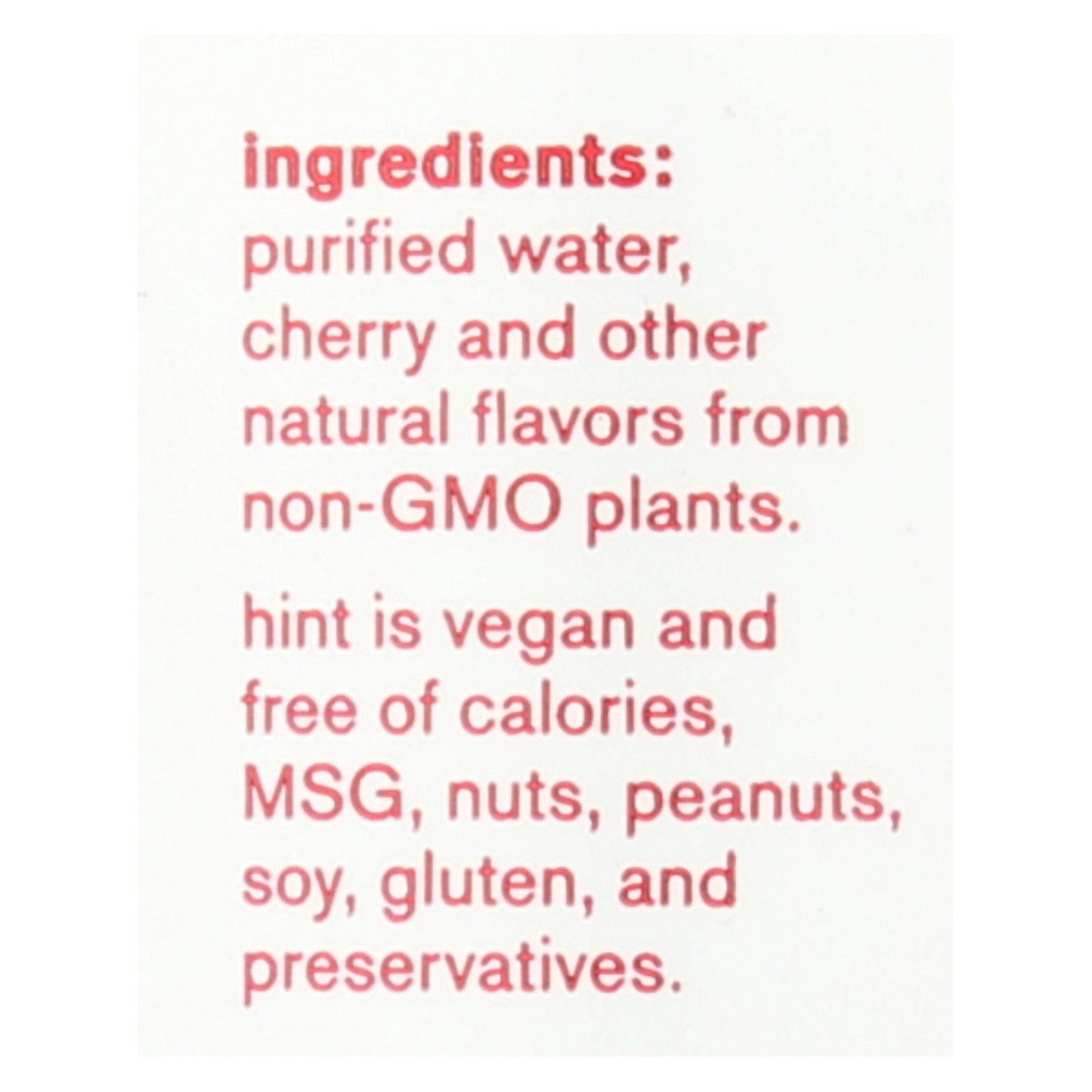 Hint Water - Cherry - Case Of 12 - 16 Fl Oz image 4